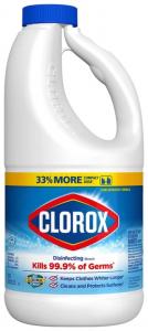 CLOROX DISINFECTING BLEACH 43fl oz (Case of 6)
