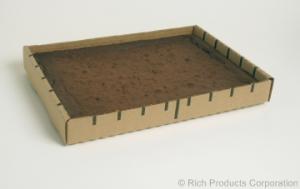 Rich Products Allen Brownie Sheet Cake, 90 Ounce - 5 per case.