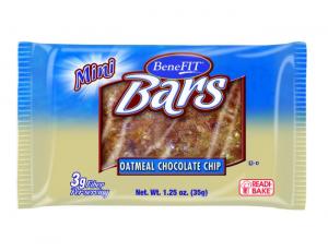 Readi Bake Benefit Oatmeal Chocolate Chip Snack Bars (1.25 Oz, Pack Of 96)