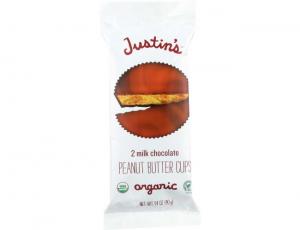 Justins Nut Butter Milk Chocolate Peanut Butter Cup, 1.4 Ounce12 per case.