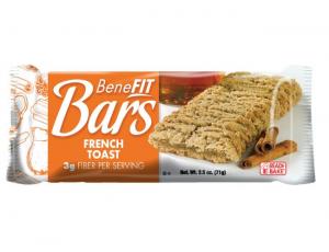 Readi Bake Benefit Bar French Toast, 2.5 Ounce - 48 per case.