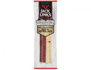 Jack Links Original Beef and Pepper Jack Cheese Sticks, 1.5 Ounce - 16 per case.