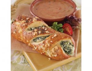 Sweet Street Spinach Feta Handcrafted Pretzel, 5 Ounce - 48 per case.