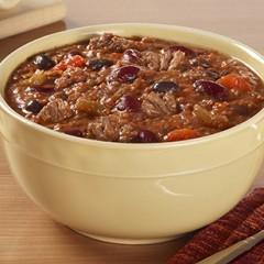 Blount Seafood Uncle Teddys Chunky Beef Chili Soup with Beans, 4 Pound - 4 per case.
