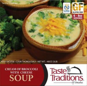 Taste Traditions Gluten Free Cream Of Broccoli W/Cheese Soup (8 Lb. Bag, 2/Case)