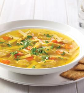 Reserve Chicken W/Egg Noodle Soup, Frozen Soup Packs (4 Lb. Packs, 4 Per Case)