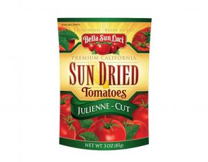 Bella Sun Luci 3 Ounce Sun Dried Tomatoes Julienne - 12 per case.
