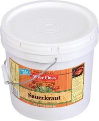 Silver Floss Krrrrisp Kraut Sauerkraut, 2 Gallon - 1 each.