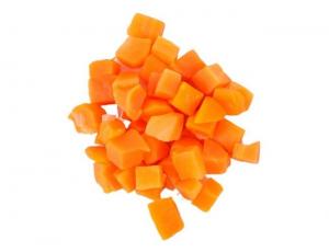 Commodity Vegetables Diced Carrot, 2 Pound - 12 per case.