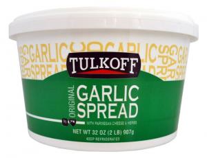 Tulkoff Garlic Spread, 2 Pound - 6 per case.