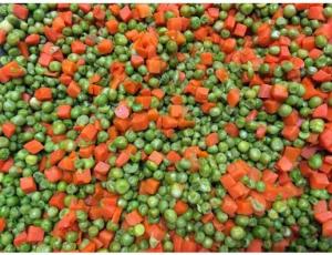Commodity Vegetables Diced Pea and Carrot, 2.5 Pound - 12 per case.