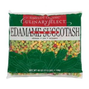 Culinary Select Edamame Succotash - 2.5 lb. package, 6 packages