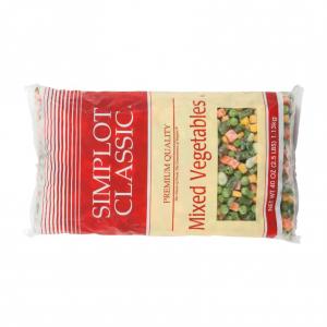 Simplot 5 Way Mixed Vegetable Blend - 40 oz. package, 12 per case