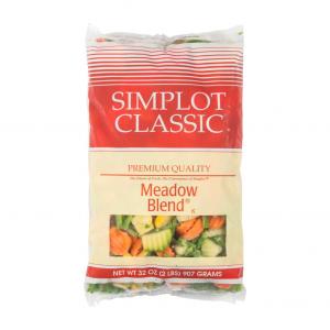 Simplot Meadow Vegetable Blend - 32 oz. package, 12 packages per case