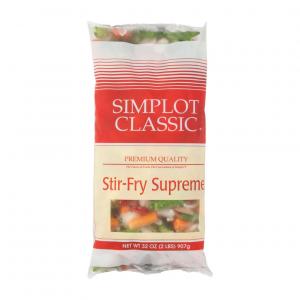 Simplot Stir Fry Supreme - 32 oz. package, 12 packages per case