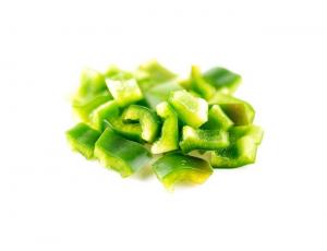 Savor Imports Diced Green Pepper, 3/8 inch - 1 each.