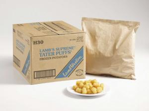 Lamb Weston Supreme Hash Browns and Formed Tater Puff, 5 Pound -