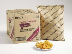 Lamb Weston Twister Original Seasoned Potato Fry, 5 Pound -- 6 p