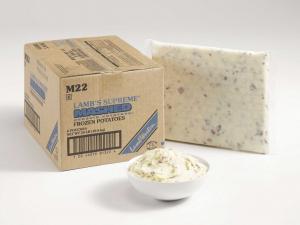 Lamb Weston Supreme Red Skin Mashed Potato, 4 Pound - 6 per case.