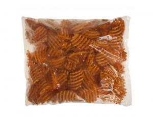 McCain Redstone Canyon Seasoned Cross Trax Potato Fry - Appetizer, 4.5 Pound - 6 per case.