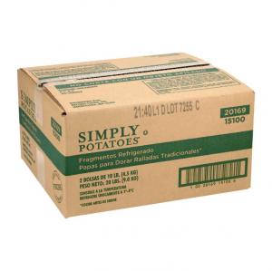 Michael Foods Northern Star Shredded Hash Brown Potato, 10 Pound - 2 per case.