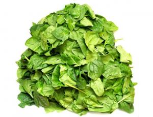 Commodity Vegetables Individual Quick Frozen Chopped Spinach, 20 Pound - 1 each.