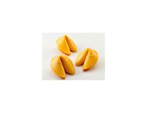 Green Dragon Whole Grain Individually Wrapped Fortune Cookie - 400 per case.