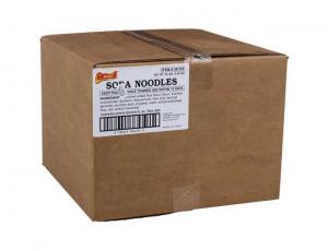 Amoy Japanese Soba Buckwheat Noodles, Pre-Cooked (5 lbs, 4 Per Case)