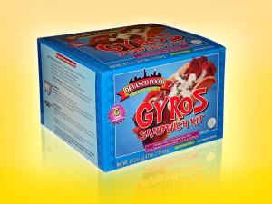 Devanco Gyros Sandwich Kit - 6 per case.