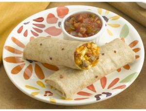 Los Cabos Cheese and Egg Breakfast Burrito, 3.4 Ounce - 24 per case.