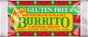 Amys Bean and Cheese Burrito, 5.5 Ounce - 12 per case