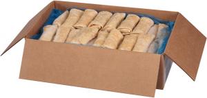 Conagra El Extremo Red Chili, Cheese, Beef and Beans Prefried Burrito, 4.75 Ounce - 72 per case.