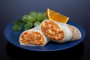 Fernandos Whole Grain Chicken and Cheese Burrito, 5 Ounce - 60 per case.
