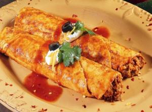 Taste Traditions Spiced Shell Beef Enchilada, 1 x 9 lb Case - Frozen Snacks & Appetizers