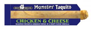 Don Miguel Chicken and Cheese Green Chile Taquito, 4 Ounce - 24 per case.