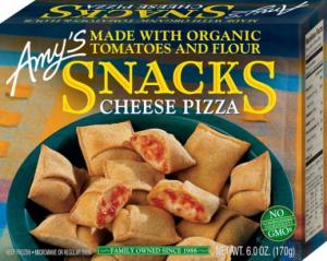 Amys Cheese Pizza Snacks, 6 Ounce - 12 per case.