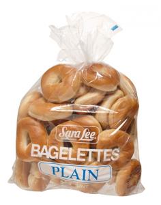 Sara Lee Bagelette Bagel, 1 Ounce -- 144 per case.