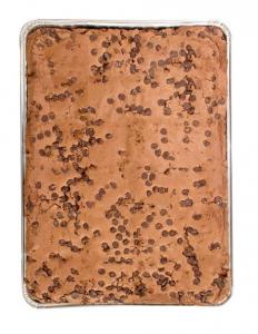 David's Chocolate Chip Brownie Uncut 12lbs (PACK OF 2)