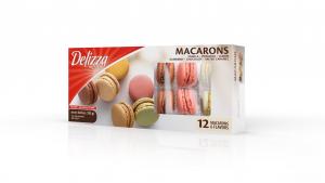 Delizza Macarons Assortment 4.65oz (PACK OF 12)
