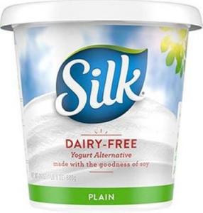 Silk Dairy Free Soy Yogurt Alternative Simply Plain 24oz (PACK OF 6)