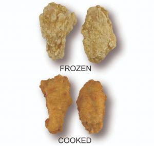 Pierce Chicken 1st & 2nd Joint Seasoned Breaded Chicken Wing 7.5lbs (PACK OF 2)