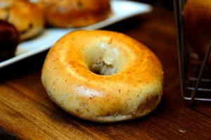 Davidovich Whole Wheat Bagel, Ready To Bake, Bulk Size Case (5.25 OZ, 60/Case)