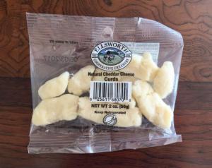 Ellsworth Natural White Cheddar Cheese Curds 2oz (PACK OF 24)