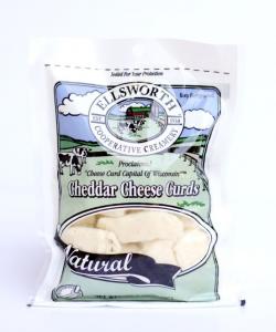 Ellsworth Natural White Cheddar Cheese Curds 5oz (PACK OF 12)
