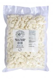 Ellsworth Natural White Cheddar Cheese Curds 5lbs (PACK OF 6)