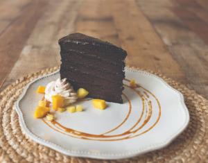 Lawler's Desserts 9" Six Layer Chocolate Cake Colossal 10-Cut 136oz (PACK OF 2)