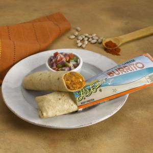 Los Cabos Individually Wrapped Child Nutrition Bean & Cheese Burrito 5.2oz (PACK OF 96)