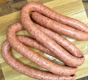 Texas Smokers Syracuse Fully Cooked Old #14 Smoked Sausage Rope, 1 x 20 lb Case
