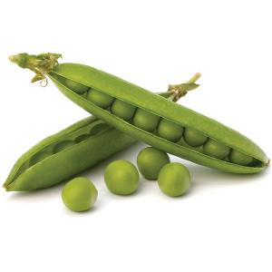 Commodity Vegetables - Frozen Organic Peas 2lbs (PACK OF 6)
