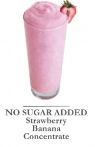 Barfresh Strawberry Banana Concentrate 1+1 No Sugar Added 128oz (PACK OF 4)